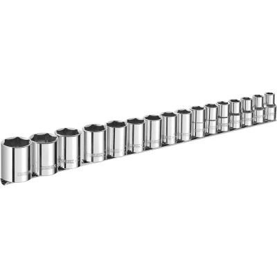 Afbeelding van Expert by Facom doppenset 1/2&quot; 6 kant metrisch 16 delig E032902