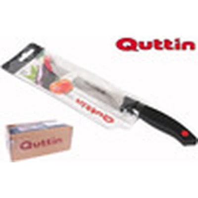 Afbeelding van Quttin Delice 4 keukenmes 13 cm zwart