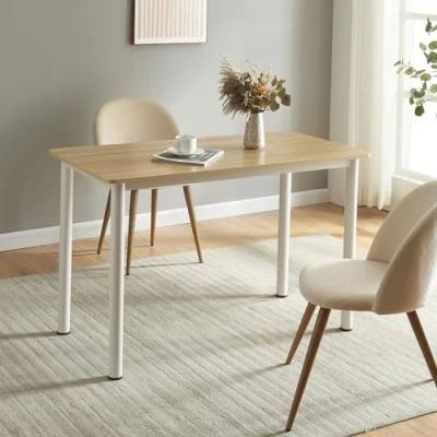 Afbeelding van Eettafel Tammela 120x60x75 cm eikenkleurig