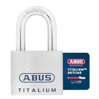 Afbeelding van ABUS Mechanisch 96TI/60 Titanium Open Shackle hangslot, 60 mm