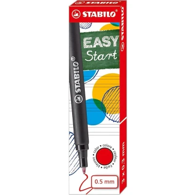 Afbeelding van Rollerpenvulling STABILO Easyoriginal medium rood doosje à 3 stuks