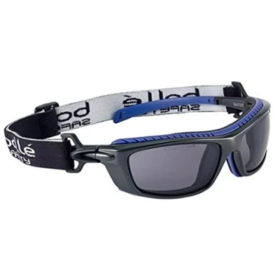 Afbeelding van Bollé Safety BAXPSF, Serie BAXTER, One Size veiligheidsbril Zwart/Blauw