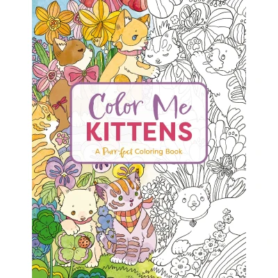 Afbeelding van Color Me Kittens: A Purr fect Adult Coloring Book