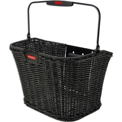 Afbeelding van Fietsmand Klickfix Structura Retro Donker Grijs