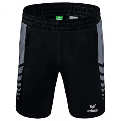Afbeelding van Erima Six Wings worker short zwart/slate grey