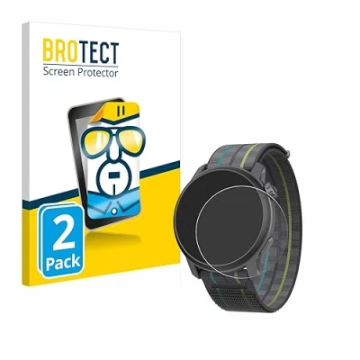 Afbeelding van BROTECT (2 Stuks) Schermbeschermer voor Coros Pace 3 Screen Protector Transparant