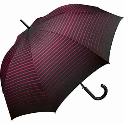Afbeelding van Esprit Paraplu Automatisch Rainbow Dawn, Degradee Stripe Vivacious Pink, 103 cm