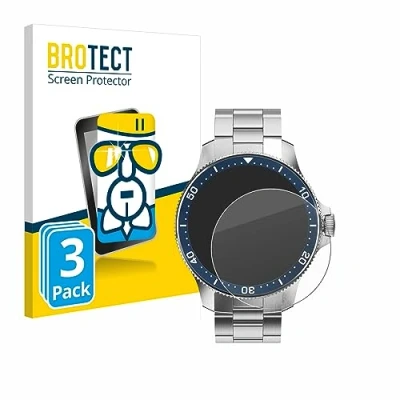 Afbeelding van BROTECT Glas Screen Protector voor Withings ScanWatch Horizon (43 mm) (3 Stuks) Schermbeschermer [9H Hardheid, Beschermglas Folie niet Gehard Glas]