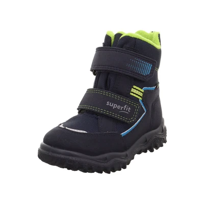 Afbeelding van Superfit Husky Warm gevoerde Gore Tex sneeuwlaarzen, blauw/lichtgroen 8010, 25 EU, Blauw lichtgroen EU