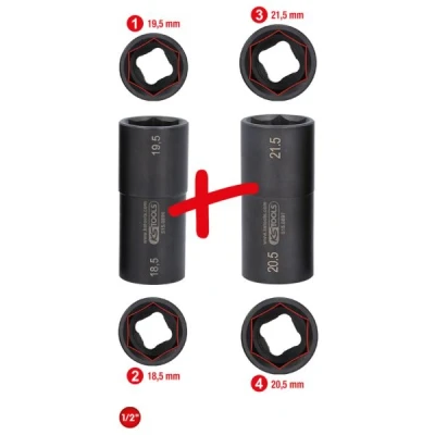 Afbeelding van KS Tools 515.0895 Verwisselbare koppen