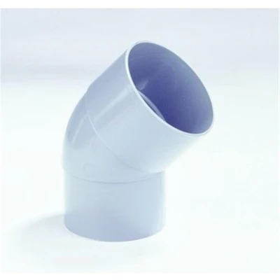 Afbeelding van HWA bocht 45 graden, 70 mm (mof / verjongd
