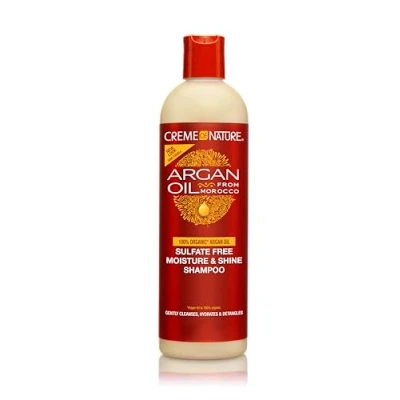 Afbeelding van Creme of Nature Argan Oil Sulfate Free Moisture &amp; Shine Shampoo 354 ml