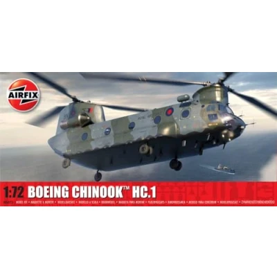 Afbeelding van 1:72 Airfix 06023 Boeing H 47 Chinook HC.1 Helikopter Plastic Modelbouwpakket