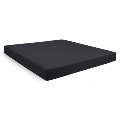 Afbeelding van Beter Bed jersey hoeslaken 160x200cm zacht en ademend van 100% katoen laken 160x200 met een hoekhoogte 30 cm antraciet