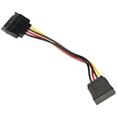Afbeelding van PremiumCord Stroomkabel voor HDD Serial ATA verlenging 16 cm