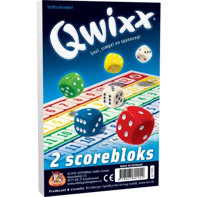 Afbeelding van Qwixx: Extra Scoreblokken (NL)