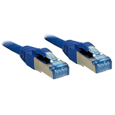 Afbeelding van LINDY 47147 RJ45 Netwerkkabel, patchkabel CAT 6A S/FTP 1.00 m Blauw Snagless 1 stuk(s)