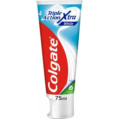 Afbeelding van 3x Colgate Tandpasta Triple Action Whitening 75 ml