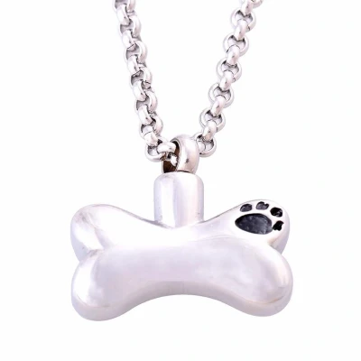 Afbeelding van Fako Bijoux® Ketting Ashanger / Assieraad Bot Met Pootjes Staal