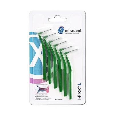 Afbeelding van I Prox L grün medium 6 Bürsten