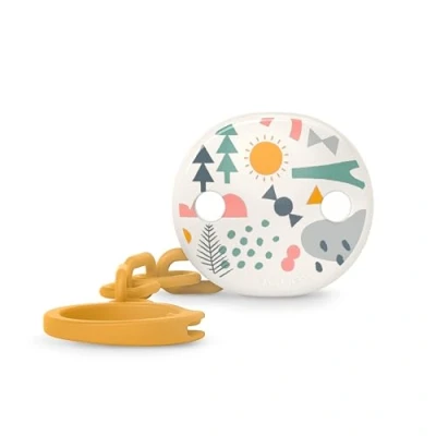 Afbeelding van Suavinex A Walk In The Park Yellow Speenketting met Clip SXSAW0082952