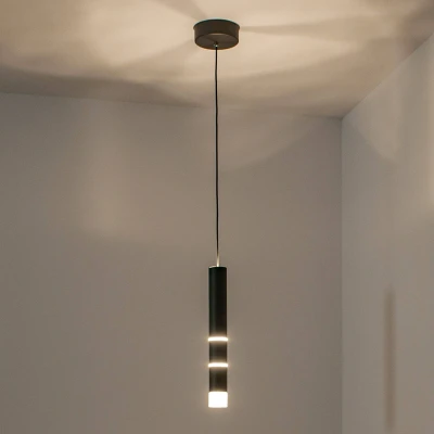 Afbeelding van Paul Neuhaus Zwarte hanglamp Pure Vega 3000K 2211 18
