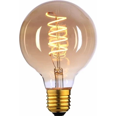 Afbeelding van Highlight Lamp LED G125 4W 180LM 2200K Dimbaar Amber