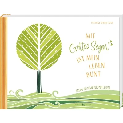 Afbeelding van Mit Gottes Segen ist mein Leben bunt: Foto und Erinnerungsbuch zur Erstkommunion: 3630
