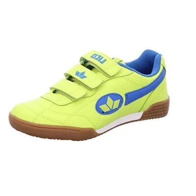 Afbeelding van Lico Bernie V Multisport indoorschoenen voor kinderen, uniseks, geel (citroen/blauw), 29 EU