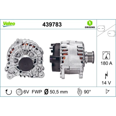 Afbeelding van Valeo Alternator/Dynamo 439783