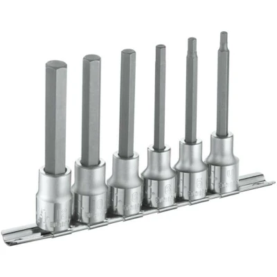 Afbeelding van Expert by Facom lange 6 kante schroevendraaierdoppenset 1/2&quot; delig E032941