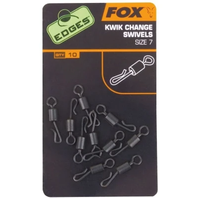 Afbeelding van Fox Edges Kwik Change Swivels Maat : size 10