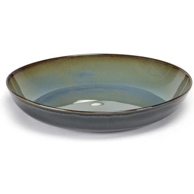 Afbeelding van Serax Terres de Rêves pastabord 23,5 cm Donkerblauw