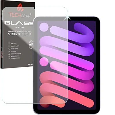 Afbeelding van TECHGEAR Anti schittering iPad Mini 6, 6e generatie schermbeschermer, MATTE Glass Edition gehard glas schermbeschermer [9H taaiheid] [Krasbestendig] [Geen luchtbel] Ontworpen voor 8.3 inch