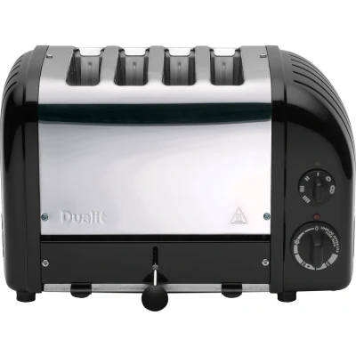 Afbeelding van Dualit Vario NewGen Broodrooster Zwart 4 Extra brede Sleuven 28mm Ontdooistand ProHeat® Technologie