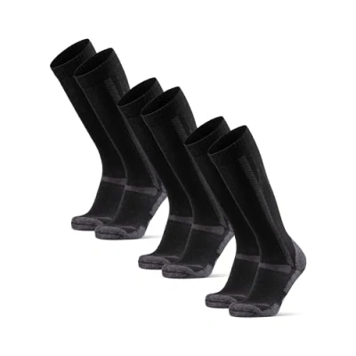 Afbeelding van Danish Endurance Hiking 3PACK Kniekousen, Maat: 43 47, Black