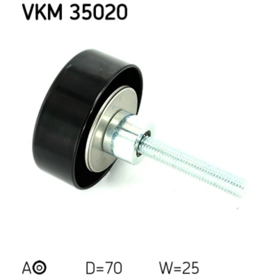 Afbeelding van Skf Geleiderol (poly) V riem VKM 35020