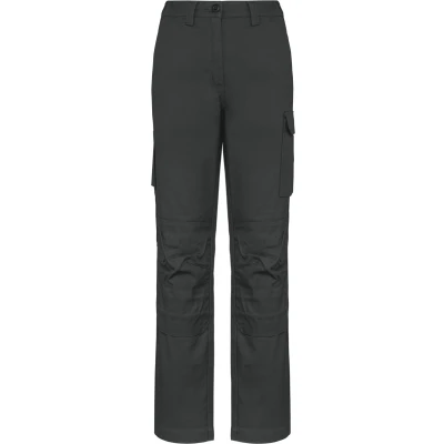 Afbeelding van WK. Designed To Work Dames werkbroek met meerdere zakken WK741 Dark Grey