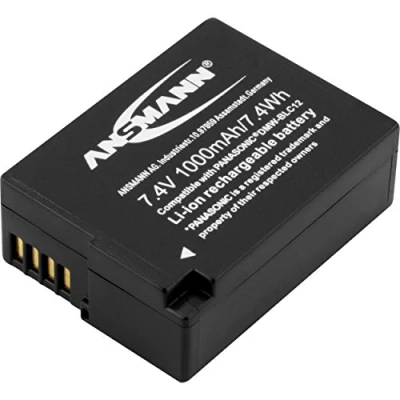Afbeelding van Ansmann A Pan DMW BLC12 Camera accu Vervangt originele BLC12E 7.4 V 1000 mAh