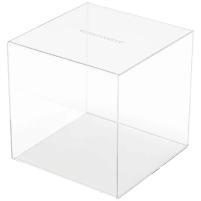 Afbeelding van Deflecto Actiebox met gleuf Glas (helder) (b x h d) 303 mm 1 stuk(s)