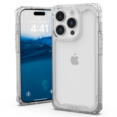 Afbeelding van Apple iPhone 15 Pro Hoesje Kunststof UAG Hardcase/Backcover Transparant Telefoonhoesje Shockproof/Valbescherming