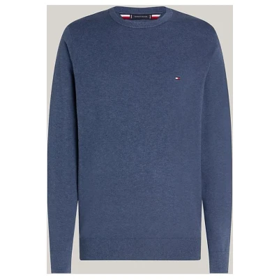 Afbeelding van Tommy Hilfiger Essential CREW NECK Trui, Heren, Maat: 3XL, Aegean sea