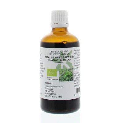 Afbeelding van Natura Sanat Plantago lanc / smalle weegbree tinctuur bio (100 ml)