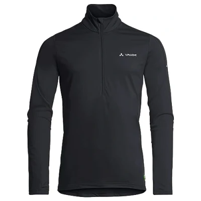 Afbeelding van Vaude Livigno Halfzip II Fleece trui, Heren, Maat: Small, Black
