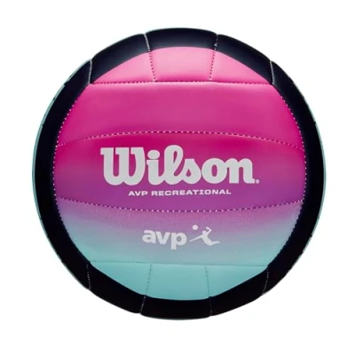 Afbeelding van Wilson AVP Oasis Volleyball WV4006701XB, Unisex, Purper, Volleybal, maat: 5