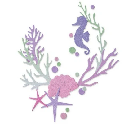 Afbeelding van Sizzix Thinlits Die Set Coral Wreath 9PK 665317 Olivia Rose (03 21)