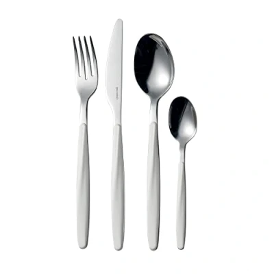 Afbeelding van Guzzini My Fusion, set van 24 bestek Wit, 16,8 x 7,5 h25,5 cm 11070011