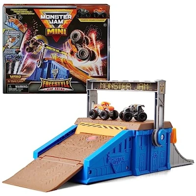 Afbeelding van Monster Jam Mini Freestyle Flip Arena 1 stuk
