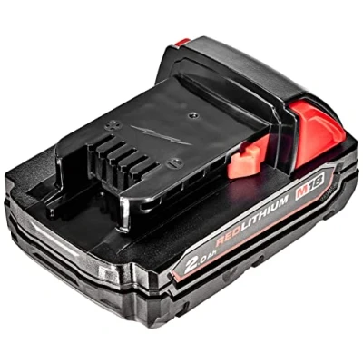 Afbeelding van Milwaukee M18B2 M18 lithium ion accu, 2,0 Ah, rood