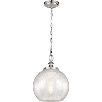 Afbeelding van Feiss LED Pendelarmatuur Tabby 1X E27 Max 60W Dimbaar Brushed Steel